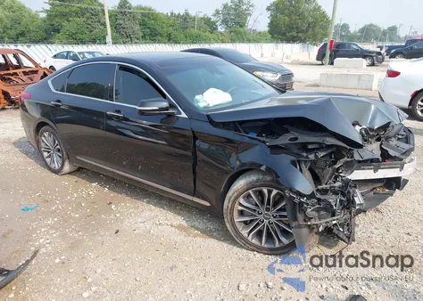 2017 Genesis G80 3.8 из США, поврежденный, VIN KMHGN4JE6HU210166